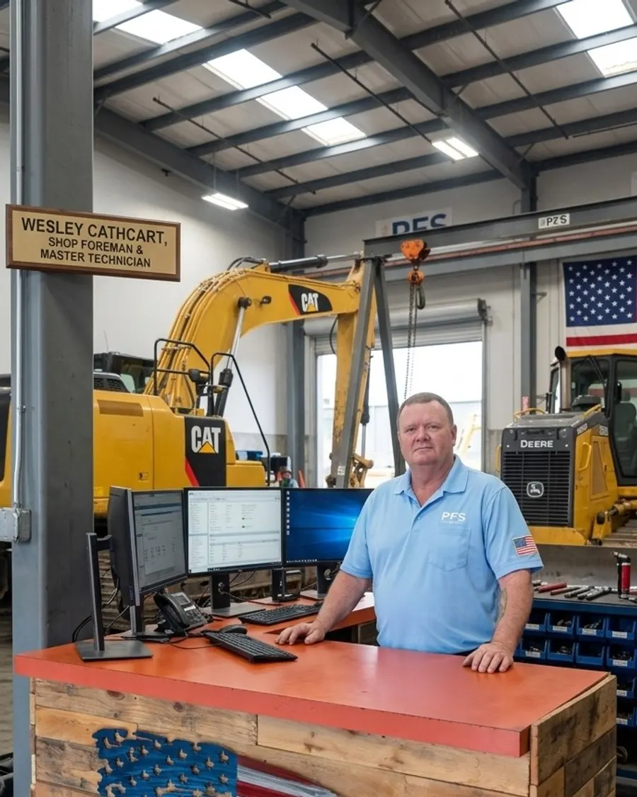 Wes Cathcart, Shop Foreman and Master Equipment Technician at Precision Foundation Specialists Inc.